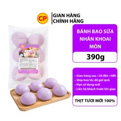 bánh bao sữa nhân khoai môn