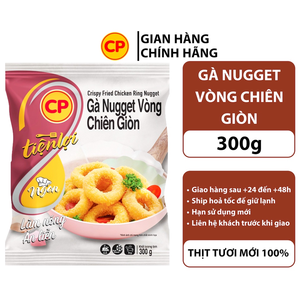 gà vòng chiên giòn