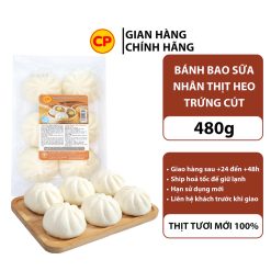 bánh bao thịt trứng