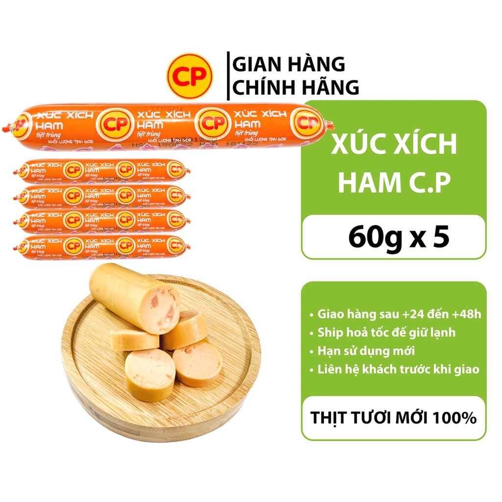 xúc xích tiệt trùng